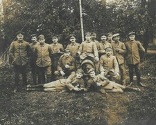 WW1 Military Photo Postcard