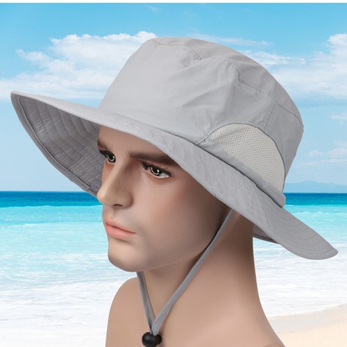Outdoor sun hat with wide - sun,