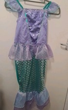 Mermaid Costume Halloween Dress Kids Girls Party  Cosplay Ariel Age 9/10- 140cm