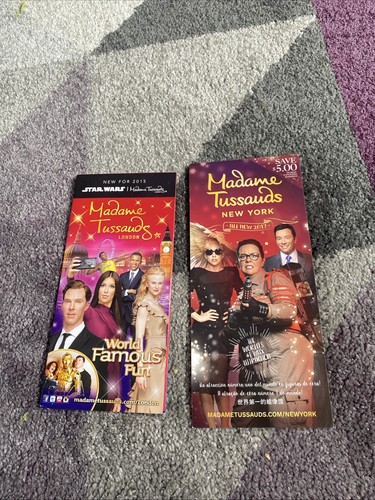 Madame tussauds leaflets a - madame,