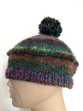 Woolly Bobble Hat. Pompom