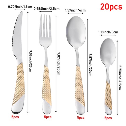 40pcs stainless steel - 20/40pcs,