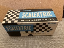 Vintage Scalextric Tri-ang Box Only C55 Vanwall Green - 1960s Good Condition