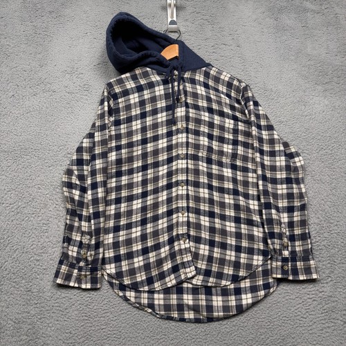 American eagle hooded flannel - american,