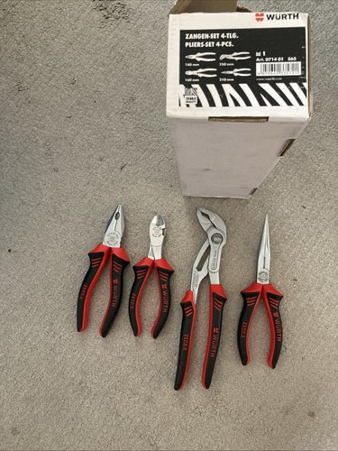 Würth zebra pliers set - zebra,