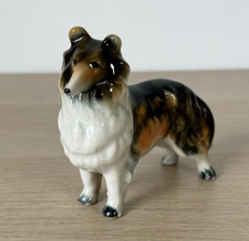 Vintage Collie Dog Porcelain