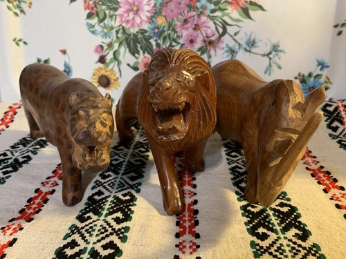 Three vintage african - three,