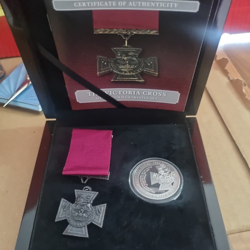 The victoria cross silver - the,