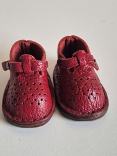 New Vintage Style Red Leather