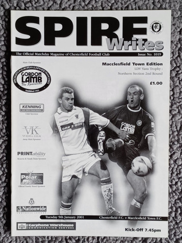 Chesterfield macclesfield - chesterfield, v