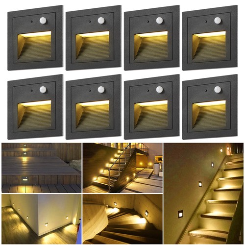 Led step light recessed - 3w,