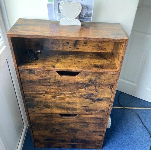 Industrial shoe cabinet tall - industrial,