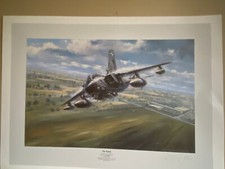 12 Sqd Tornado GR1 Aviation art print On Track by Ronald Wong. damaged