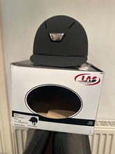 LAS Zeus Showjumping Helmet Size 56cm - Black