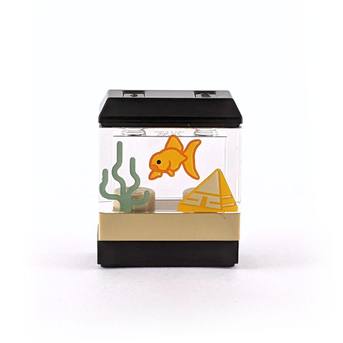 Lego goldfish tank with - lego,