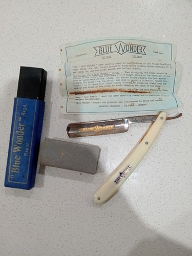 Vintage blue wonder steel - blue,