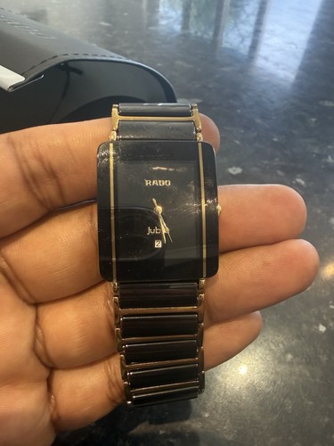 Rado jubile watch - black, gold