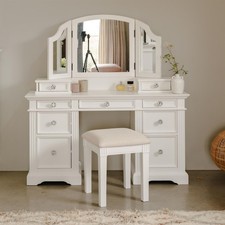 White Dressing Table Set