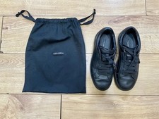 D&G Black Portofino Trainers