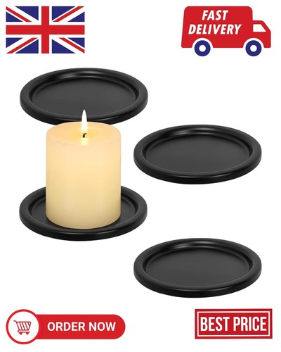 Metal pillar candle - metal, holders,