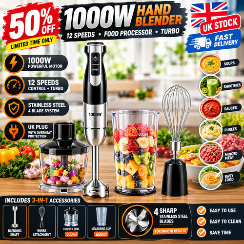 1000w 12 speed powerful - speed,