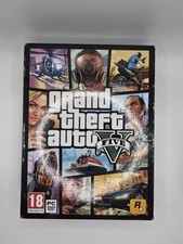 GRAND THEFT AUTO GTA V 5 PC DVD ROM With Map 7 Discs Boxed Collectable
