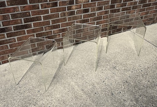 Vintage lucite acrylic - lucite, 3