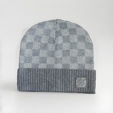Louis Vuitton Grey LV Beanie Hat Brand New Mens,excellent Condition,accessory