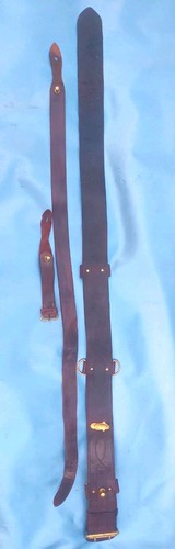 Sam browne belt - belt, shoulder