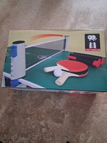 Retractable table tennis set - retractable,