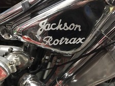 Jackson Rotrax Tank Sticker Set (4 Sticker) 110mm x 25mm (Speedway / Grasstrack)