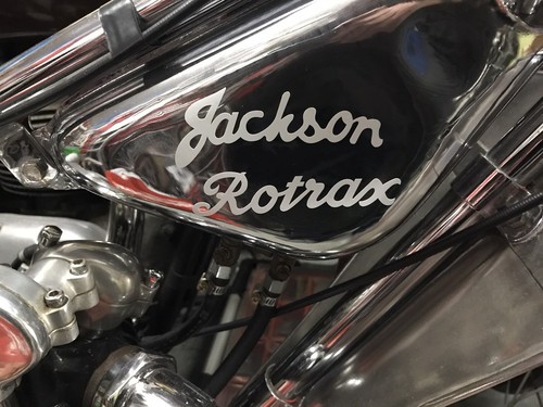 Jackson rotrax tank sticker - jackson,