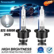 2x D2S Bulbs 35W Xenon Headlight White 6000K Low Beam Ford Focus MK1 1998-2004