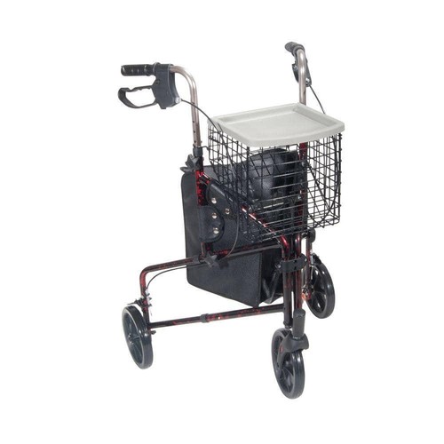 Rollator wheel rolling - rollator,