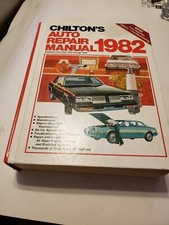 Chilton's 1982 Auto Repair
