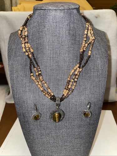 Vintage avon tiger eye - vintage,