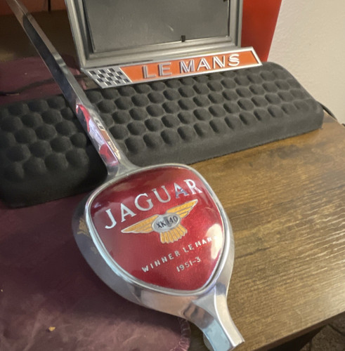 Vintage jaguar xk140 - jaguar, hood