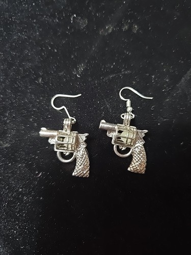 Revolver pistol silver - pistol,