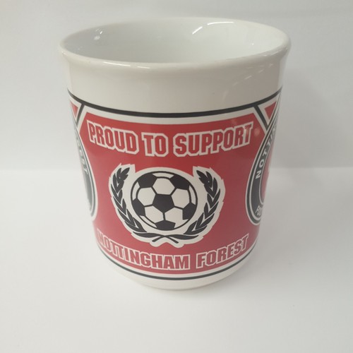 Vintage nottingham forest mug - nottingham,