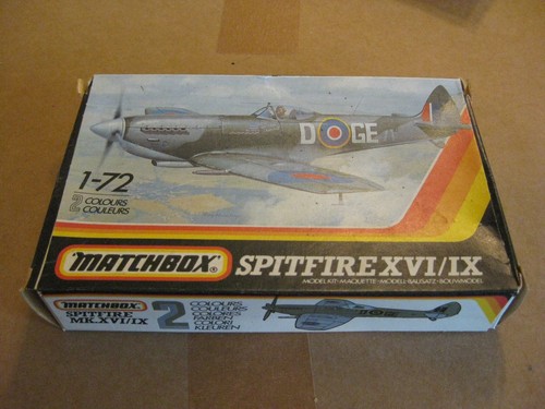 Matchbox spitfire xvi - xvi, ix