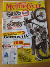 THE CLASSIC MOTORCYCLE MAR