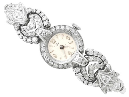 Diamond cocktail watch - 2.92, ct