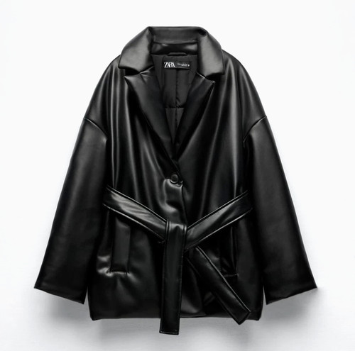 Zara women oversized - women's, black