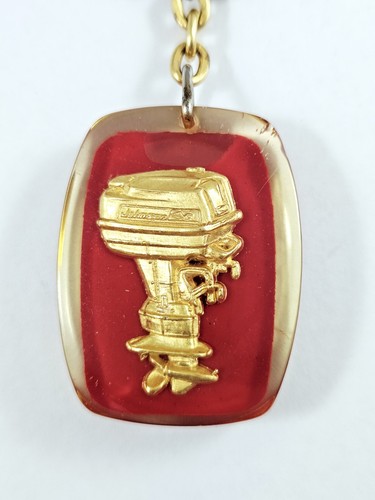 Keychain johnson motors boat - keychain,