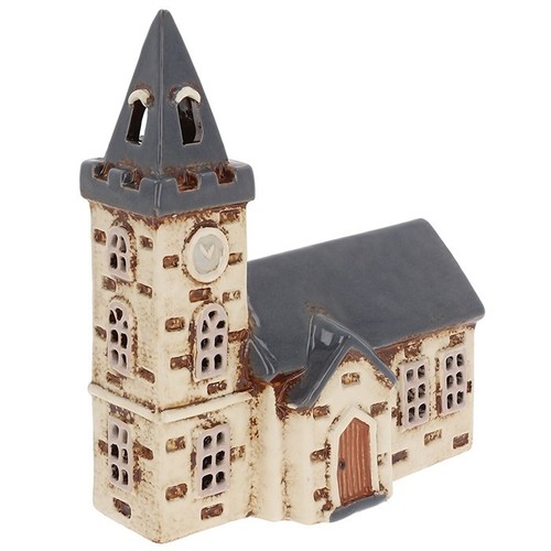 Village pottery steeple church - village,