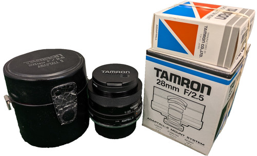 Tamron 28mm lens - tamron, adaptall