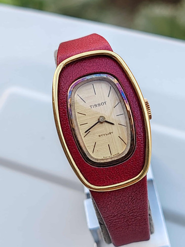 Vintage tissot stylist gold - vintage,