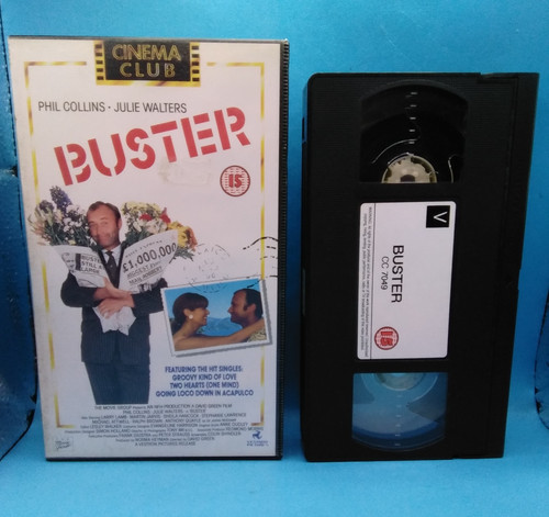 Vhs buster phil collins - vhs,