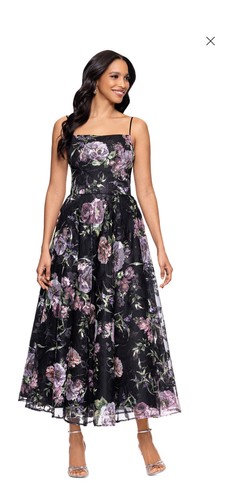 Betsy adam floral print lace - adam,