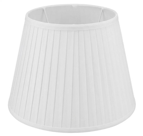 Lampshade white tapered - white, 15"